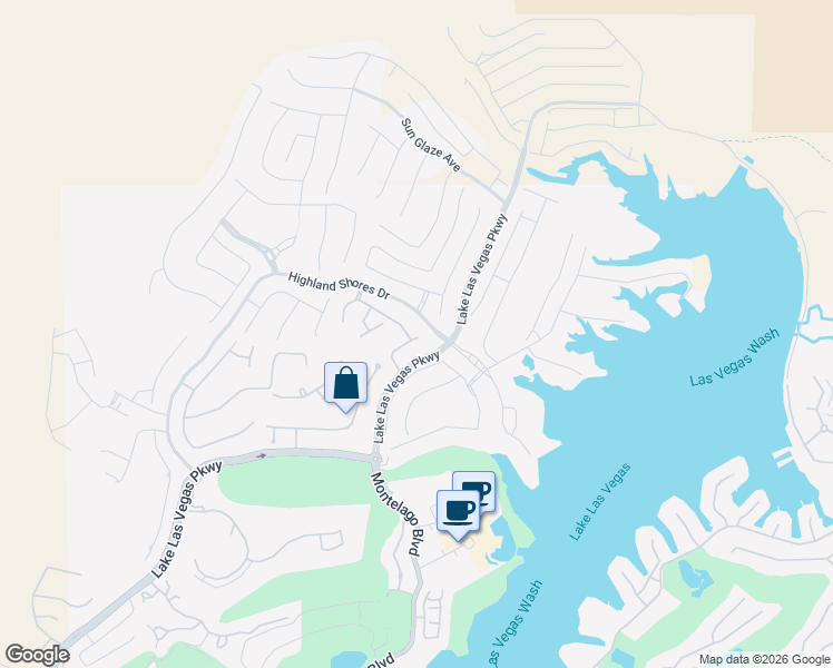 map of restaurants, bars, coffee shops, grocery stores, and more near 32 Highland Cove Lane in Henderson