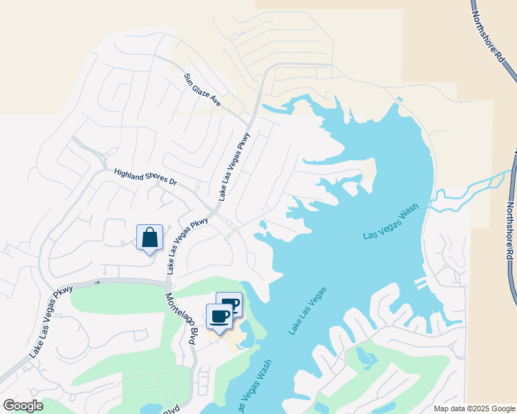 map of restaurants, bars, coffee shops, grocery stores, and more near Still Shores Street in Henderson