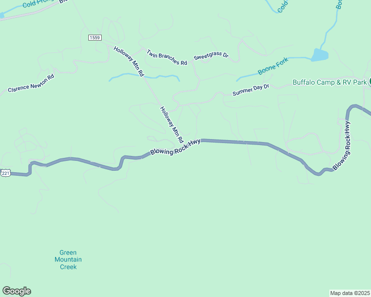 map of restaurants, bars, coffee shops, grocery stores, and more near 6373 U.S. 221 in Blowing Rock
