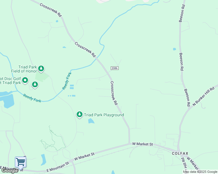 map of restaurants, bars, coffee shops, grocery stores, and more near 8900 Seacrest Drive in Kernersville