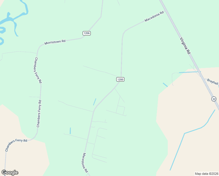 map of restaurants, bars, coffee shops, grocery stores, and more near 1341-1344 Macedonia Road in Edenton