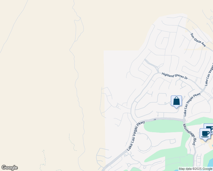 map of restaurants, bars, coffee shops, grocery stores, and more near 64 Navajo Bridge Lane in Henderson