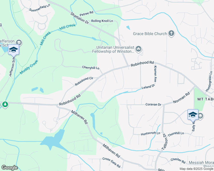 map of restaurants, bars, coffee shops, grocery stores, and more near 761 Gibb Street in Winston-Salem