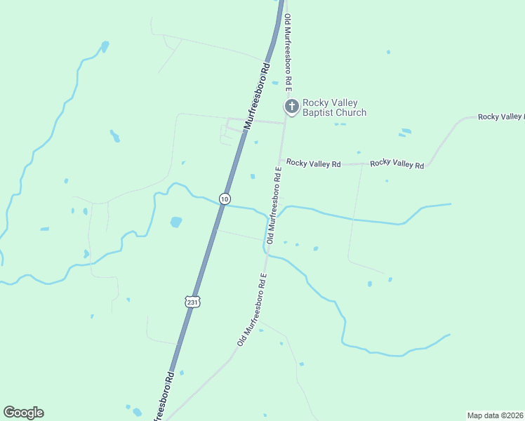 map of restaurants, bars, coffee shops, grocery stores, and more near 6130 Old Murfreesboro Road East in Lebanon