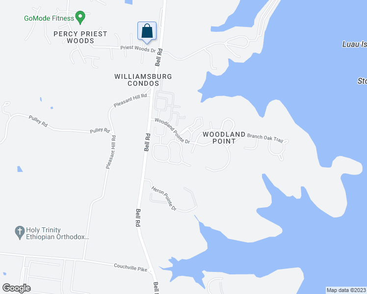 map of restaurants, bars, coffee shops, grocery stores, and more near 219 Buck Run Drive in Nashville