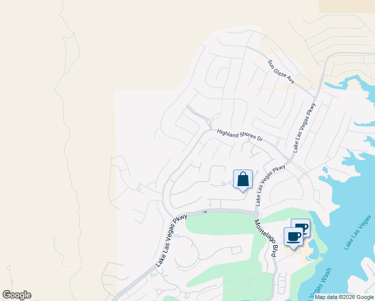 map of restaurants, bars, coffee shops, grocery stores, and more near 54 Portezza Drive in Henderson