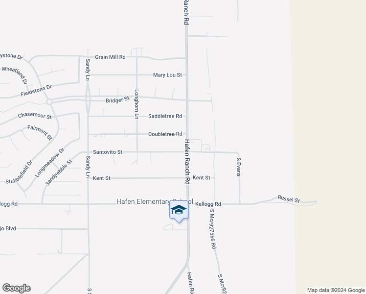 map of restaurants, bars, coffee shops, grocery stores, and more near 5980 Santovito Street in Pahrump