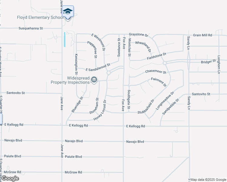 map of restaurants, bars, coffee shops, grocery stores, and more near 4901 Marywood Court in Pahrump