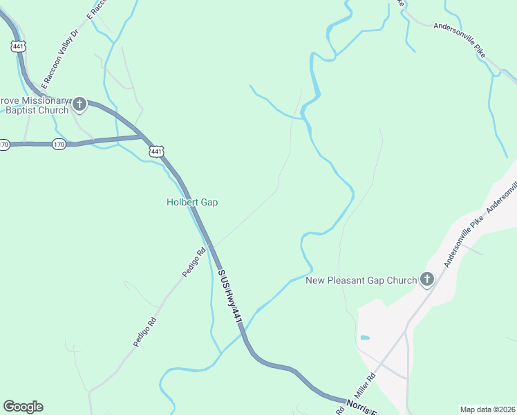 map of restaurants, bars, coffee shops, grocery stores, and more near 9529 Pedigo Road in Powell