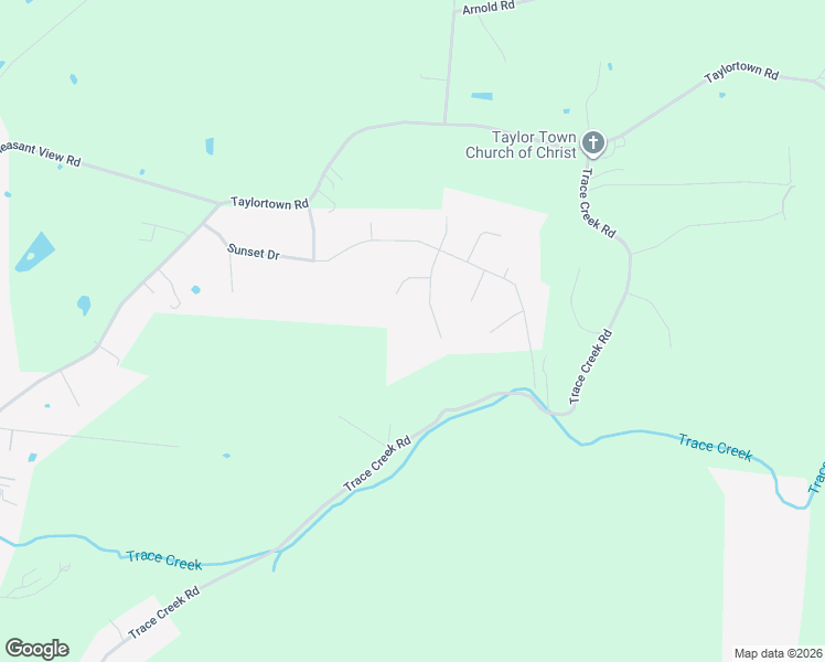 map of restaurants, bars, coffee shops, grocery stores, and more near 608 South Evening Shade in White Bluff