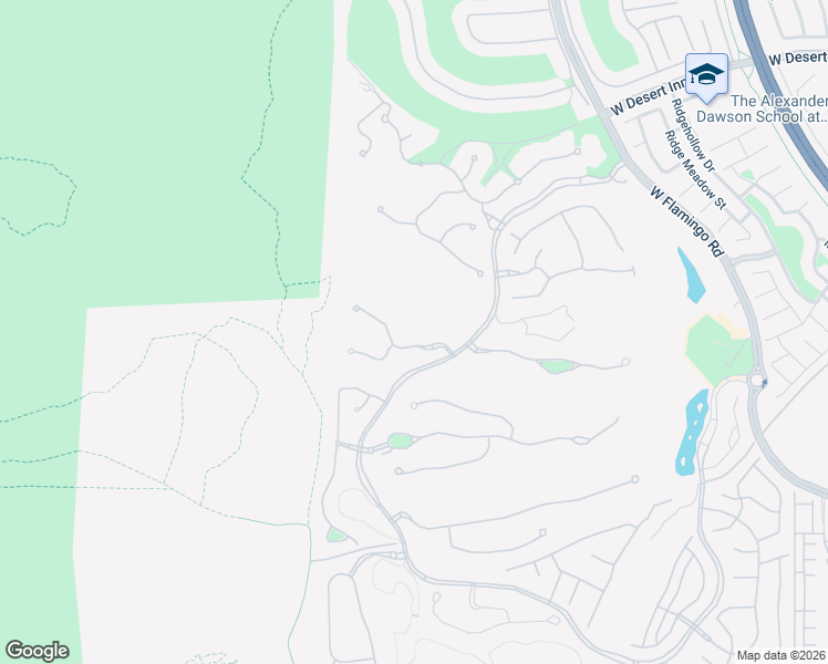 map of restaurants, bars, coffee shops, grocery stores, and more near 10 Ridge Blossom Road in Las Vegas
