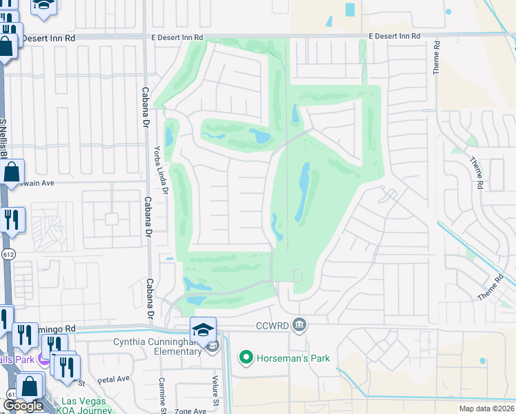 map of restaurants, bars, coffee shops, grocery stores, and more near 5706 Spruce Harbor Court in Las Vegas