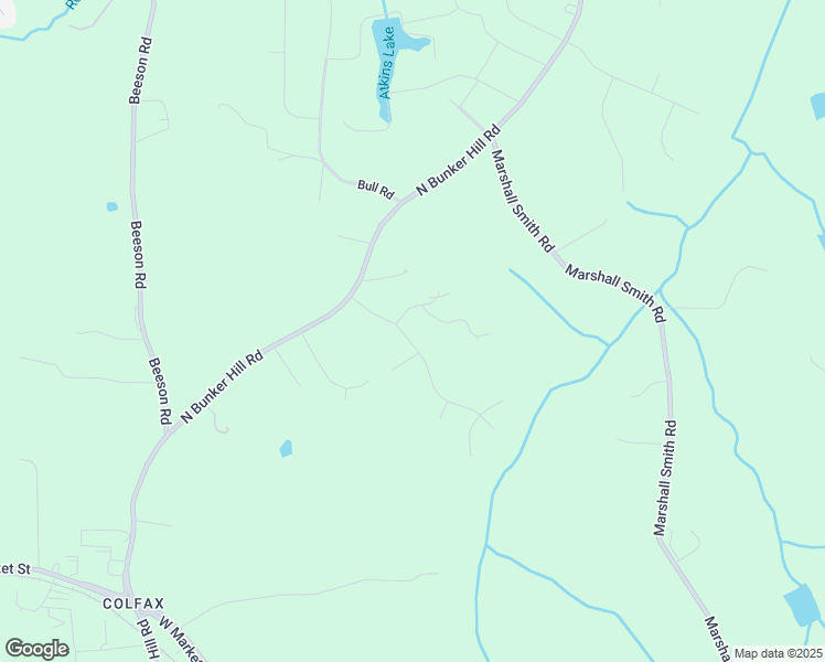 map of restaurants, bars, coffee shops, grocery stores, and more near 8432 Pheasant Ridge Drive in Colfax