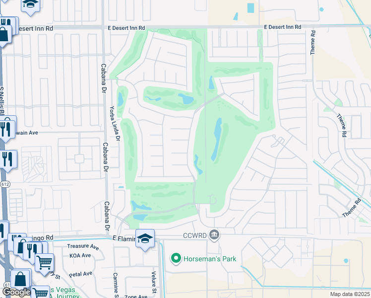 map of restaurants, bars, coffee shops, grocery stores, and more near 5706 Spruce Harbor Court in Las Vegas