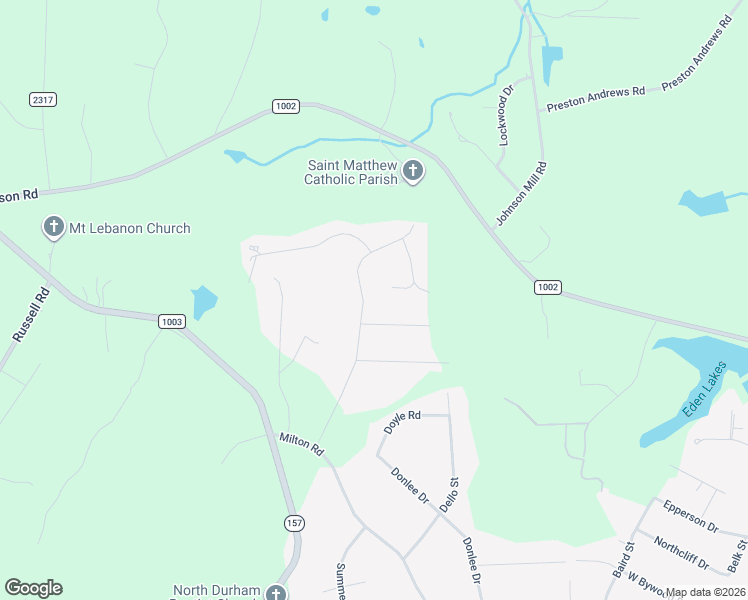 map of restaurants, bars, coffee shops, grocery stores, and more near 115 Jasmine Place in Durham