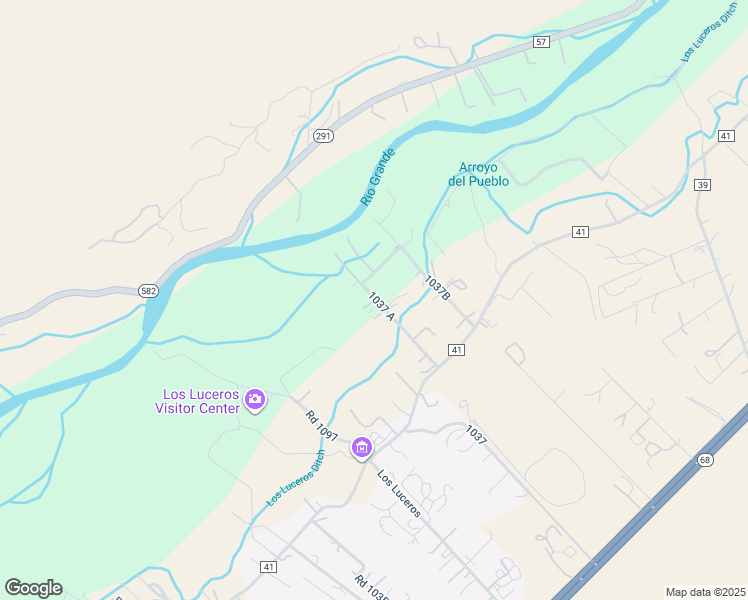 map of restaurants, bars, coffee shops, grocery stores, and more near 43 1037 A in Ohkay Owingeh