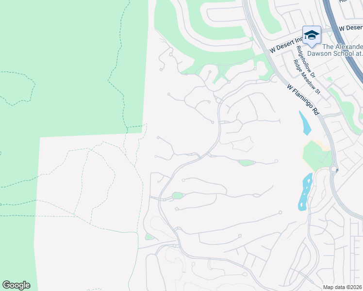 map of restaurants, bars, coffee shops, grocery stores, and more near 10 Ridge Blossom Road in Las Vegas