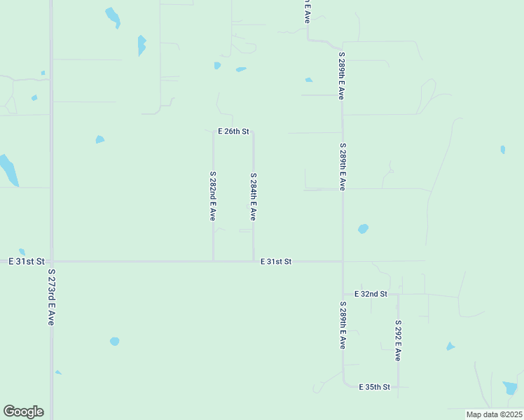 map of restaurants, bars, coffee shops, grocery stores, and more near 2913 South 284th East Avenue in Broken Arrow
