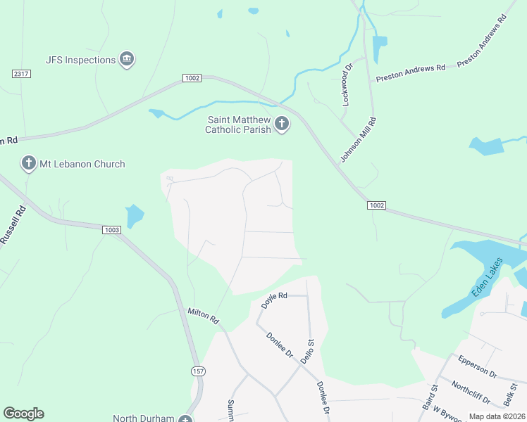 map of restaurants, bars, coffee shops, grocery stores, and more near 115 Jasmine Place in Durham