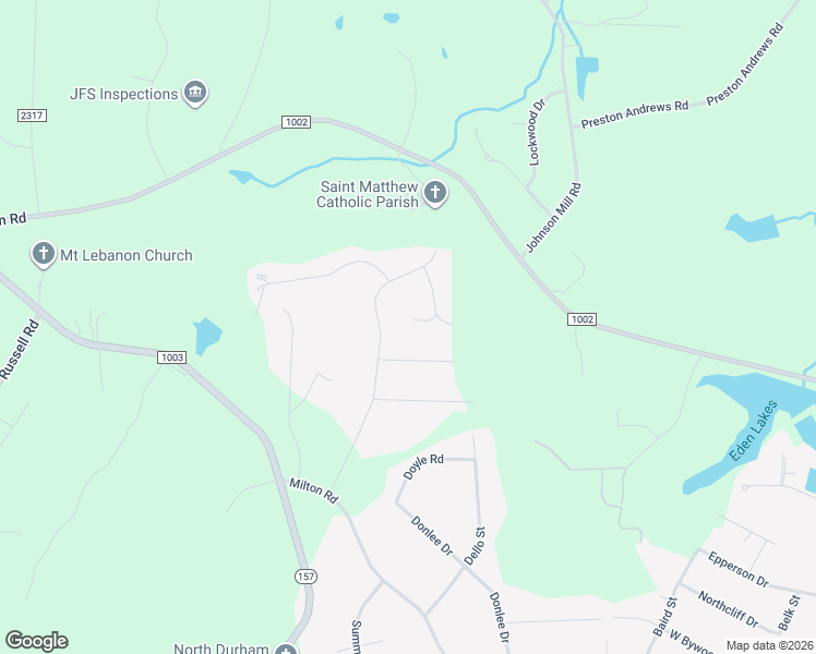 map of restaurants, bars, coffee shops, grocery stores, and more near 115 Jasmine Place in Durham