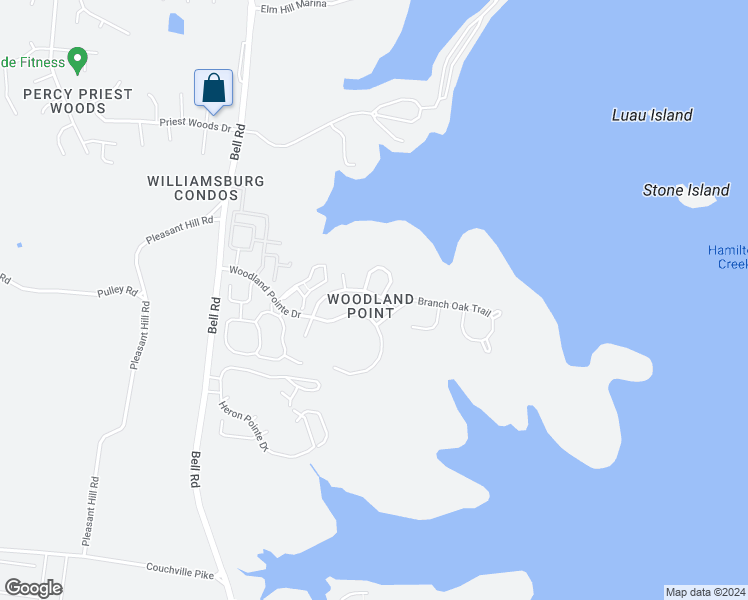 map of restaurants, bars, coffee shops, grocery stores, and more near 1964 Deep Woods Trail in Nashville