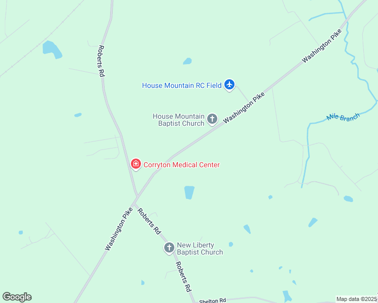 map of restaurants, bars, coffee shops, grocery stores, and more near 8608 Washington Pike in Knox County