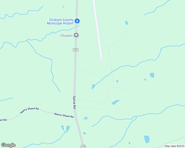 map of restaurants, bars, coffee shops, grocery stores, and more near 636 Walker Road in Dickson
