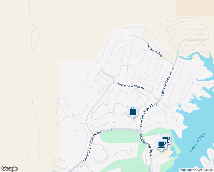 map of restaurants, bars, coffee shops, grocery stores, and more near 58 Sun Lily Lane in Henderson