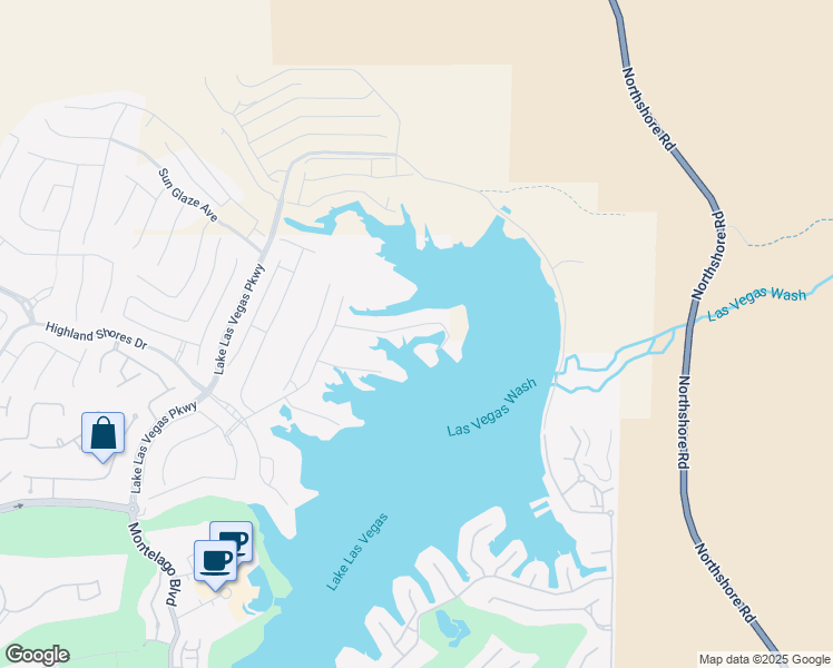 map of restaurants, bars, coffee shops, grocery stores, and more near 1533 Pleasant Bay Court in Henderson