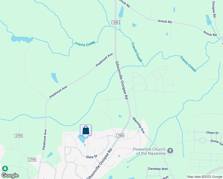 map of restaurants, bars, coffee shops, grocery stores, and more near 161 Dolomite Drive in Gibsonville