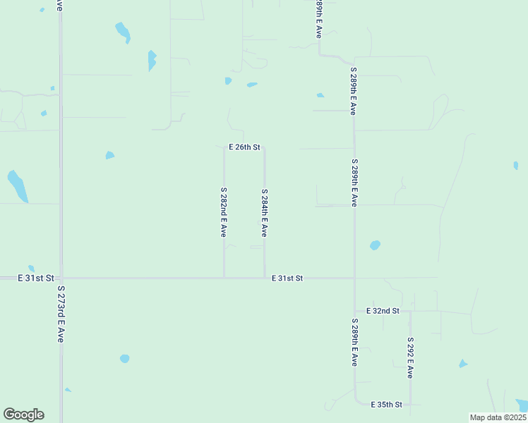 map of restaurants, bars, coffee shops, grocery stores, and more near 2913 South 284th East Avenue in Broken Arrow