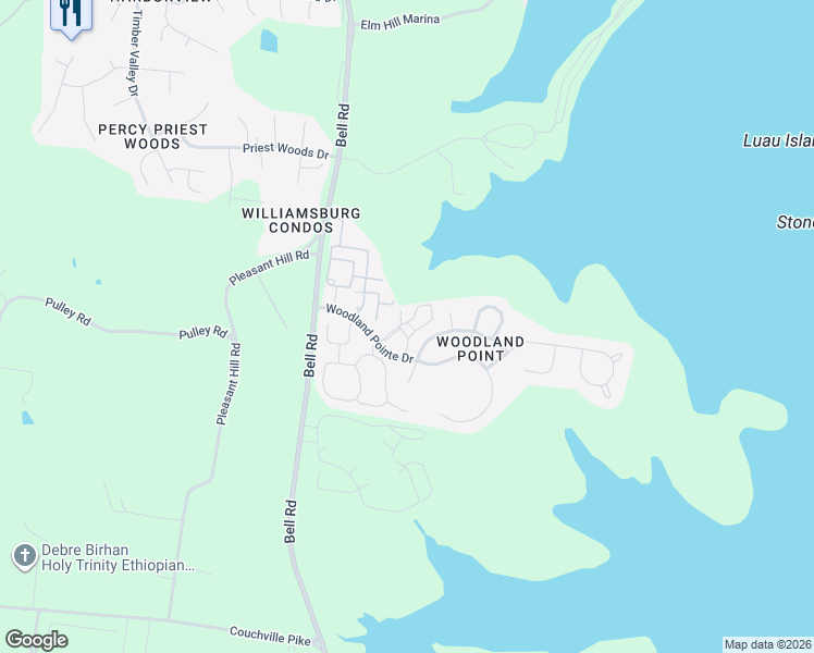 map of restaurants, bars, coffee shops, grocery stores, and more near 1909 Deep Woods Trail in Nashville