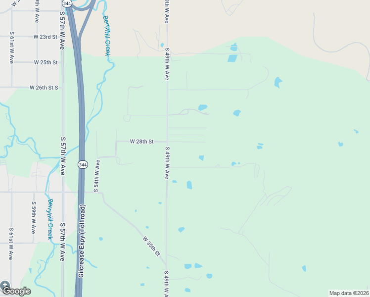 map of restaurants, bars, coffee shops, grocery stores, and more near 4818 West 28th Street in Tulsa