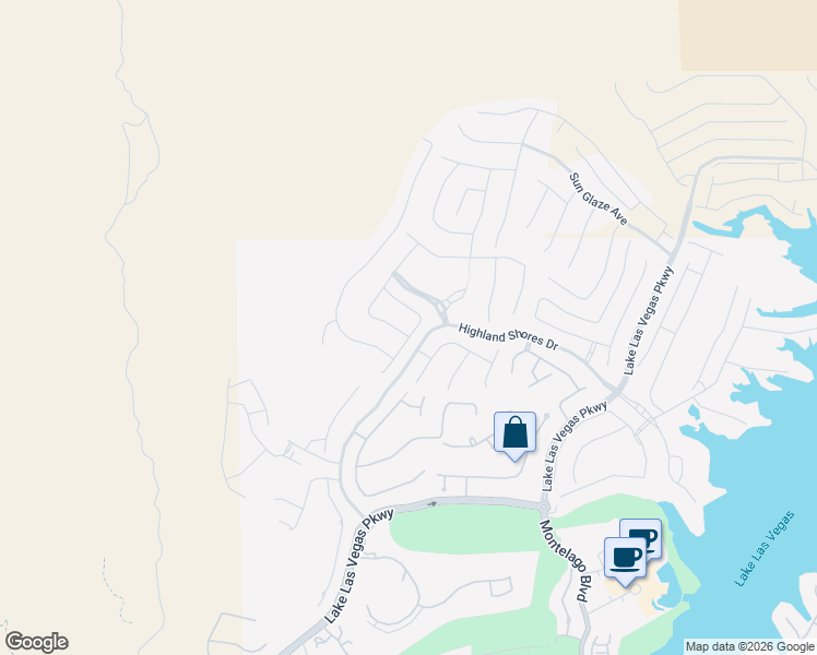 map of restaurants, bars, coffee shops, grocery stores, and more near 6 Sun Mirage Avenue in Henderson