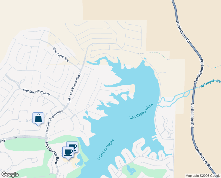 map of restaurants, bars, coffee shops, grocery stores, and more near 1516 Pleasant Bay Court in Henderson