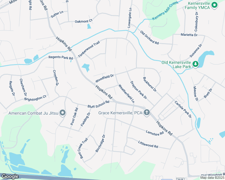 map of restaurants, bars, coffee shops, grocery stores, and more near 6008 Ashley Park Drive in Kernersville