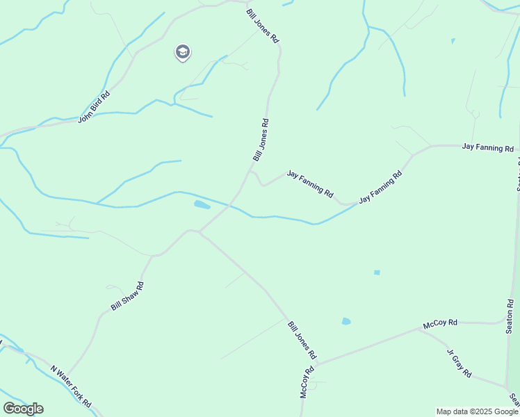 map of restaurants, bars, coffee shops, grocery stores, and more near 1195 Bill Jones Road in Afton