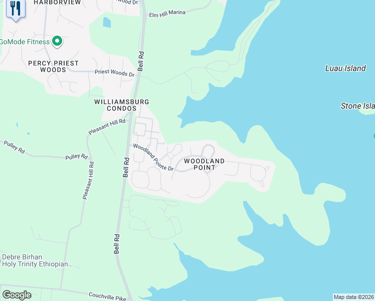 map of restaurants, bars, coffee shops, grocery stores, and more near 216 Deep Woods Court in Nashville