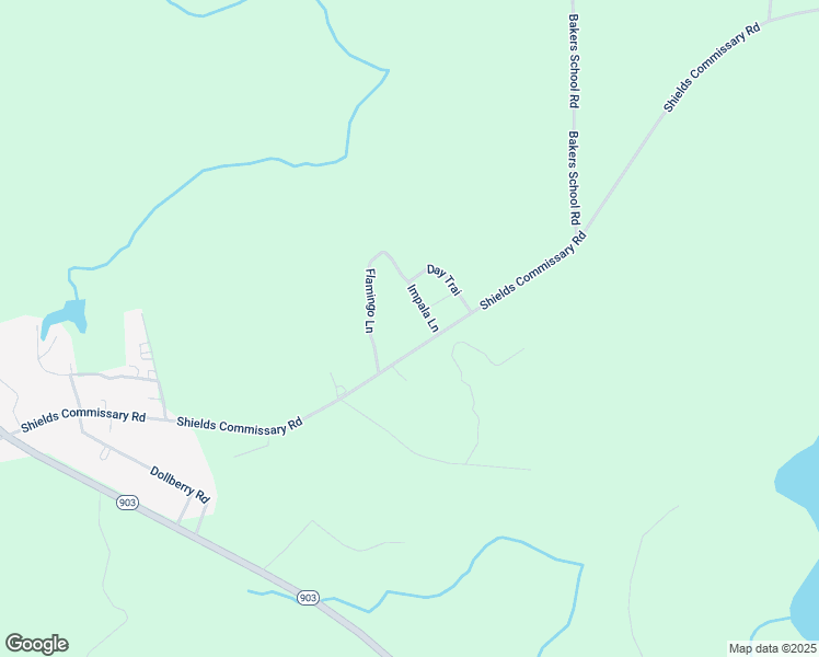 map of restaurants, bars, coffee shops, grocery stores, and more near 200-222 Impala Lane in Scotland Neck