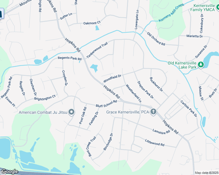map of restaurants, bars, coffee shops, grocery stores, and more near 6001 Ashley Park Drive in Kernersville