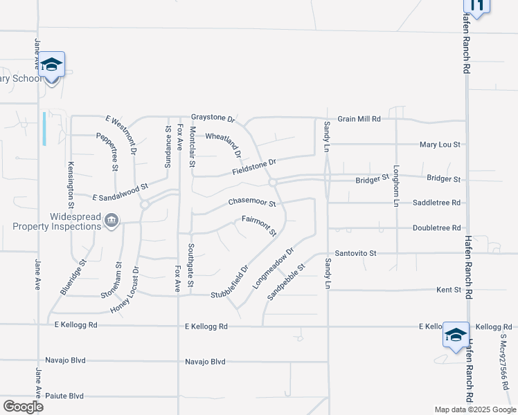 map of restaurants, bars, coffee shops, grocery stores, and more near 5231 Chasemoor Street in Pahrump