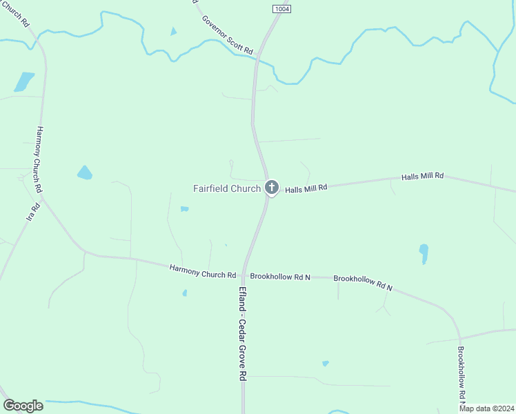 map of restaurants, bars, coffee shops, grocery stores, and more near 2424 Efland - Cedar Grove Road in Efland