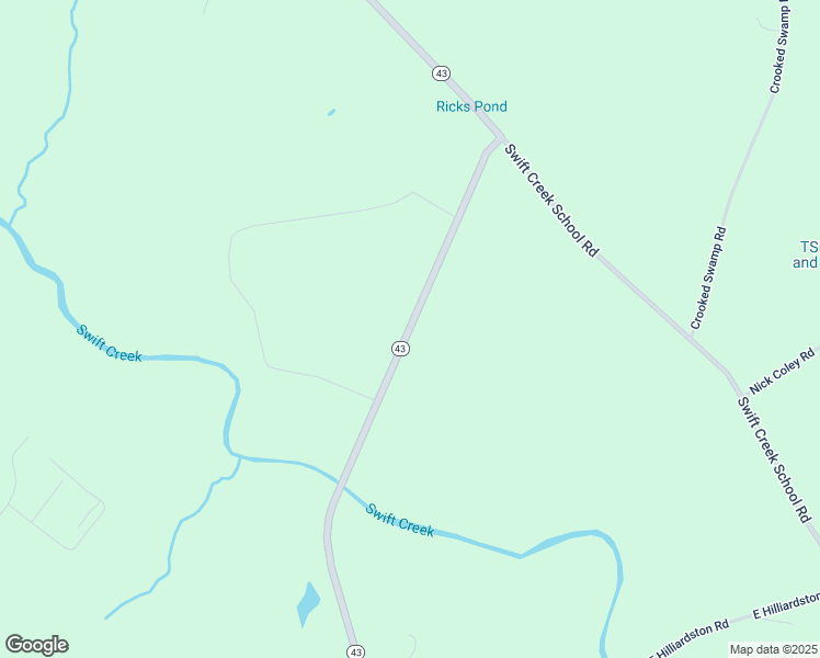 map of restaurants, bars, coffee shops, grocery stores, and more near 14913 North Carolina 43 in Whitakers