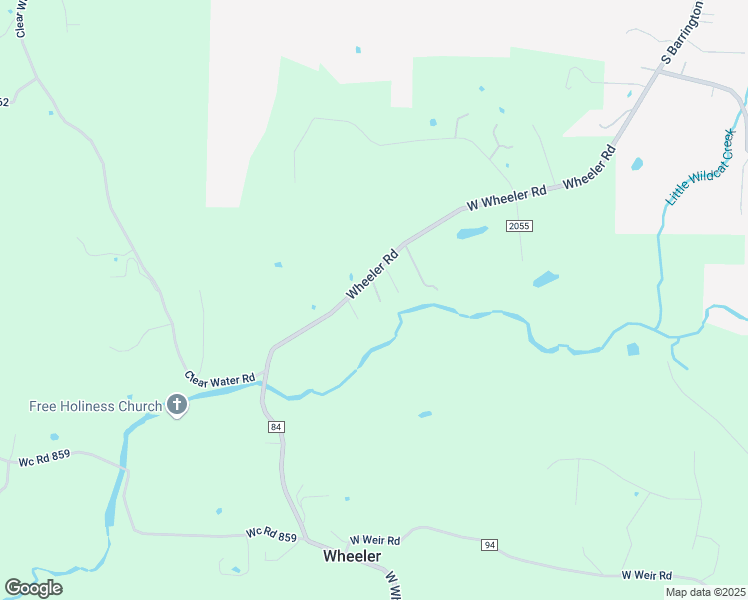map of restaurants, bars, coffee shops, grocery stores, and more near 17664 Wheeler Rd in Fayetteville