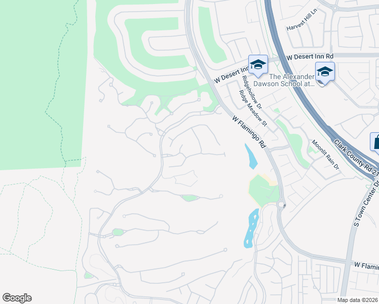 map of restaurants, bars, coffee shops, grocery stores, and more near 48 Panorama Crest Avenue in Las Vegas