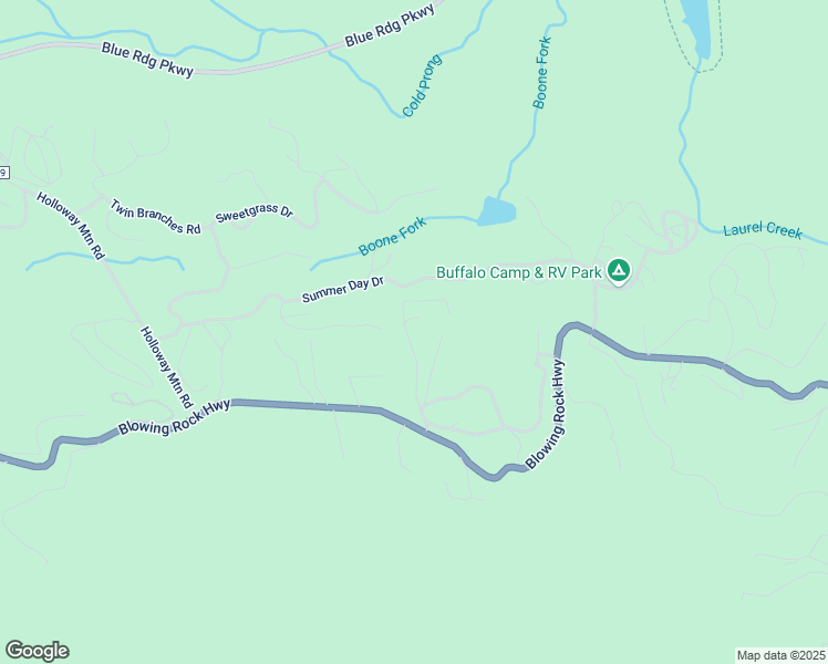 map of restaurants, bars, coffee shops, grocery stores, and more near 322 Summer Haven Lane in Blowing Rock