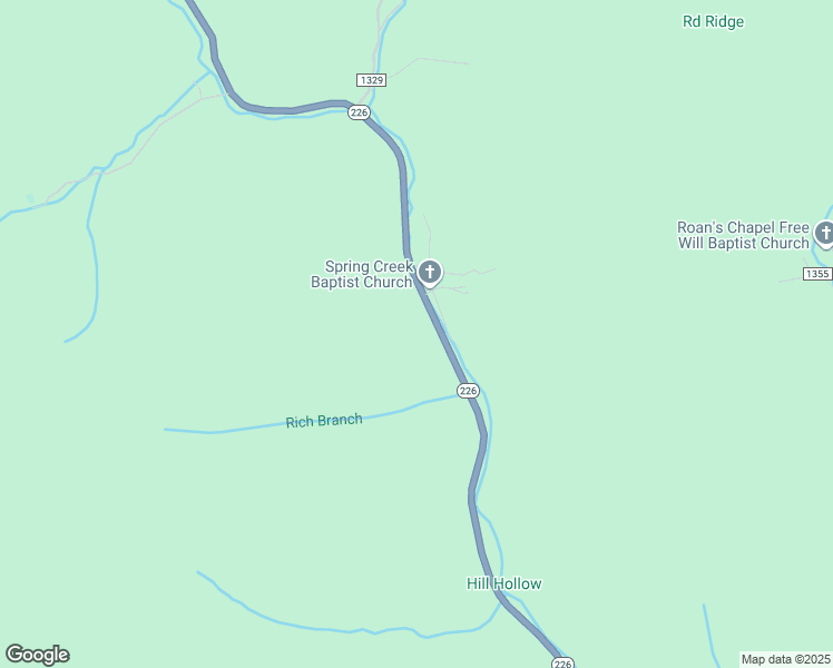 map of restaurants, bars, coffee shops, grocery stores, and more near 13787 North Carolina 226 in Bakersville