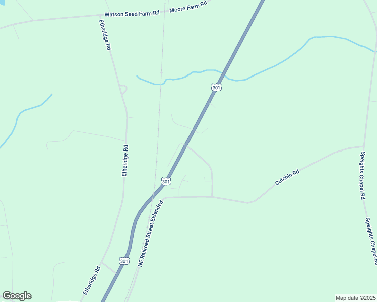 map of restaurants, bars, coffee shops, grocery stores, and more near 1617 Northeast Railroad Street Extended in Whitakers