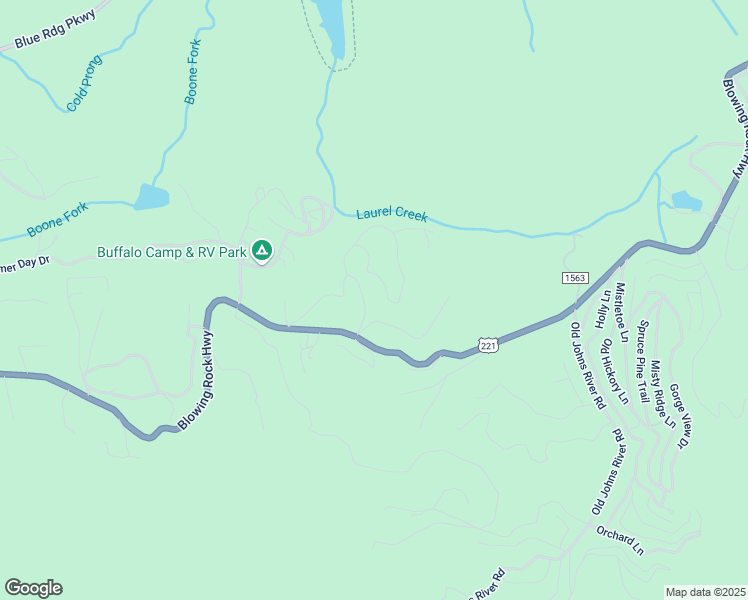 map of restaurants, bars, coffee shops, grocery stores, and more near 182 Fair Park Drive in Blowing Rock