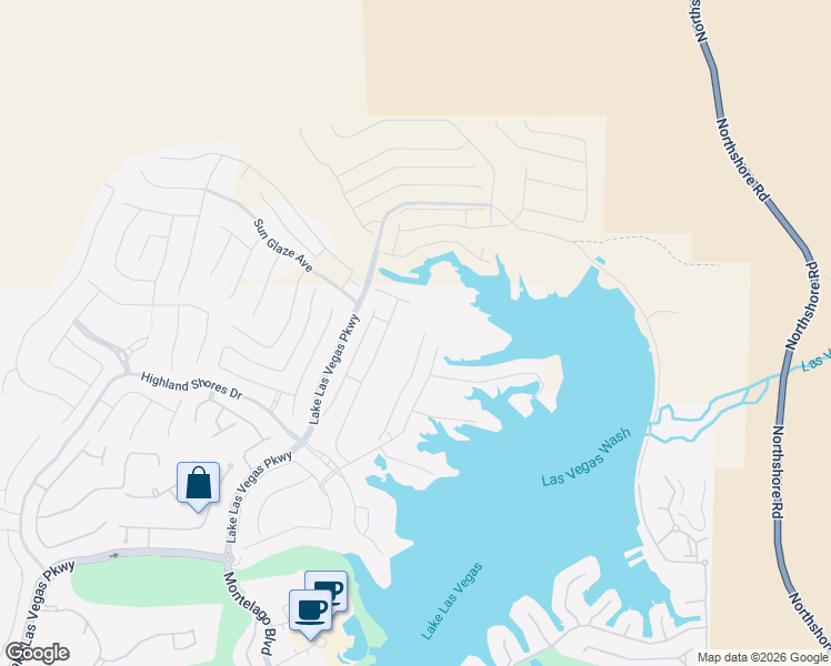map of restaurants, bars, coffee shops, grocery stores, and more near 185 Still Shores Street in Henderson